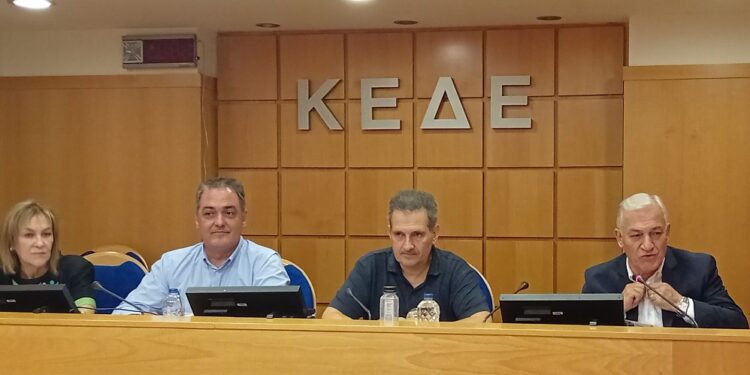 Ο Δήμαρχος Κοζάνης Γιάννης Κοκκαλιάρης στην Επιτροπή Ενέργειας και Περιβάλλοντος της ΚΕΔΕ