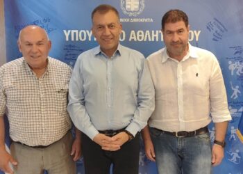 Συνάντηση Δημάρχου Γρεβενών με τον Αν. Υπουργό Παιδείας, Θρησκευμάτων και Αθλητισμού, αρμόδιο για θέματα αθλητισμού, κ. Γιάννη Βρούτση