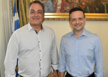 Συνάντηση Κοκκαλιάρη -Δούκα στο Δημαρχείο Κοζάνης (Φωτογραφίες)