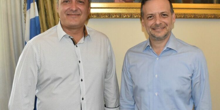 Συνάντηση Κοκκαλιάρη -Δούκα στο Δημαρχείο Κοζάνης (Φωτογραφίες)