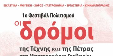 1ο Φεστιβάλ ” Οι δρόμοι της τέχνης και της Πέτρας στα μαστοροχώρια των Γρεβενών”