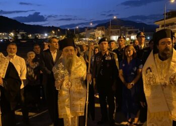 Ἡ Καστοριὰ τιμᾶ τὸν Ἅγιο Νικάνορα τὸν Θαυματουργό – Ὑποδοχὴ Λειψάνων, Πολυαρχιερατικὸς Ἑσπερινὸς καὶ μεγαλόπρεπή ἱερὰ Λιτανεία