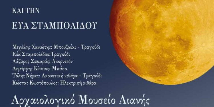 Εκδήλωση από την Εφορεία Αρχαιοτήτων Κοζάνης για την Πανσέληνο