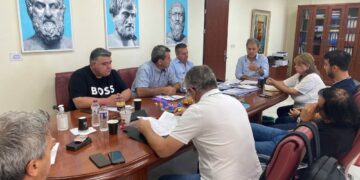 Σύσκεψη του Περιφερειάρχη Γιώργου Αμανατίδη  με τα στελέχη του ΕΛΓΑ Δυτικής Μακεδονίας