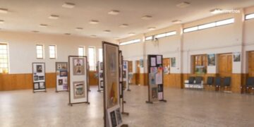 Έκθεση ζωγραφικής από τους σπουδαστές του Δημόσιου ΙΕΚ στην Εράτυρα Κοζάνης. Βίντεο