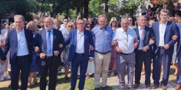 Στις θρησκευτικές και παραδοσιακές εκδηλώσεις εορτασμού της Μεγάλης Παναγίας στη Σαμαρίνα, ο Δήμαρχος Γρεβενών, Κυριάκος Ταταρίδης