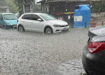 Σέρβια: Βροχή και χαλάζι σε Νεράϊδα και Μεταξά.  Εικόνες