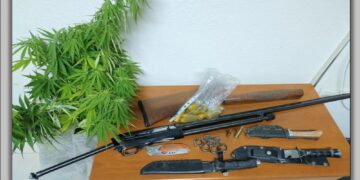 Φλώρινα: Σύλληψη 60χρονου με κάνναβη και όπλα