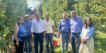 Επίσκεψη του Περιφερειάρχη Δυτικής Μακεδονίας σε αγροκτήματα της Π.Ε. Καστοριάς καθώς και στην ΓΕΟΚ