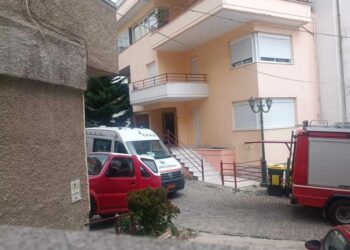 Σοβαρό ατύχημα στο κέντρο της Κοζάνης-Άντρας τραυματίστηκε από πτώση ασανσέρ. Βίντεο