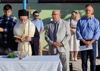 Στους Αγιασμούς των Σχολείων ο Δήμαρχος Γρεβενών