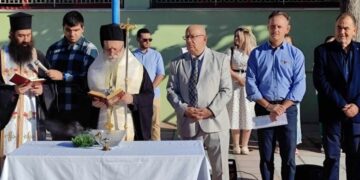 Στους Αγιασμούς των Σχολείων ο Δήμαρχος Γρεβενών