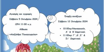 Αγιασμός και έναρξη Ενοριακών Κατηχητικών Συνάξεων Αγίου Δημητρίου Σιατίστης