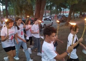 Η Γαλατινή υποδέχτηκε τη Φλόγα της Αγάπης.  Βίντεο και φωτογραφίες