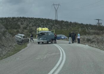 Σιάτιστα: Τροχαίο στο δρόμο Μπάρα – Σιάτιστα