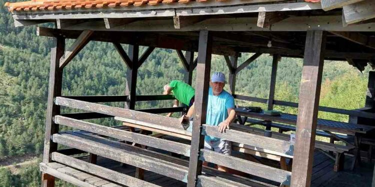 Ορειβατικός Σύλλογος Σιάτιστας: Εργασίες συντήρησης και βελτίωσης του καταφυγίου