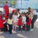 Παίκτες της Κοζάνης επισκέφτηκαν το 9ο νηπιαγωγείο και μοίρασαν χαμόγελα και μπάλες στα παιδιά