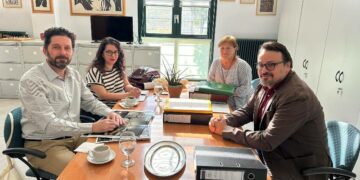 Δήμος Κοζάνης: Συνάντηση εργασίας του Αντιδημάρχου Τεχνικών Έργων Κώστα Βόμβα με την Εφορεία Αρχαιοτήτων Κοζάνης – Στο επίκεντρο η αποκατάσταση και αξιοποίηση του Αρχοντικού Βαμβακά