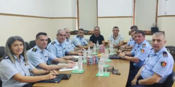 Συνάντηση υπηρεσιακών παραγόντων της Αλβανικής Αστυνομίας στη Σιάτιστα, με το Γενικό Περιφερειακό Αστυνομικό Διευθυντή Δυτικής Μακεδονίας