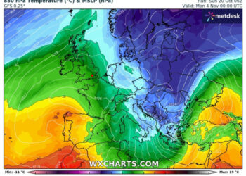 Πρόγνωση ΗΠΑ: Έρχονται χιόνια στην Ελλάδα σε λίγες μέρες – Πότε δείχνει το μοντέλο