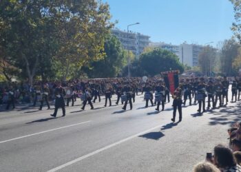 Η παρουσία της Πανδώρας στην παρέλαση της Θεσσαλονίκης. Βίντεο