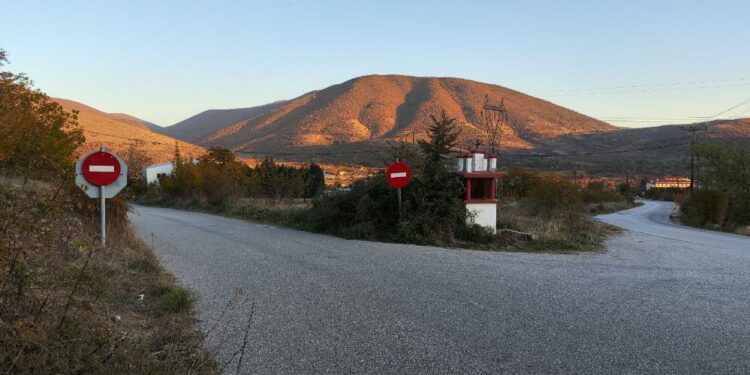 Σιάτιστα: Μονοδρόμηση στο δρόμο προς Άγιο Αχίλλειο