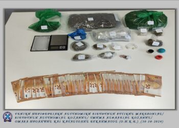 Κοζάνη: Σύλληψη για κατοχή ποσότητας πολλών ναρκωτικών