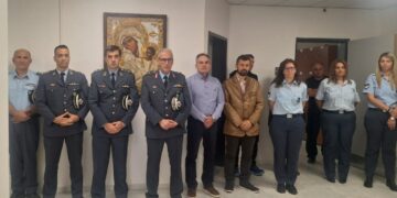 Αγιασμός τελέστηκε από τον Σεβασμιότατο Μητροπολίτη Γρεβενών στο Αστυνομικό Μέγαρο Γρεβενών