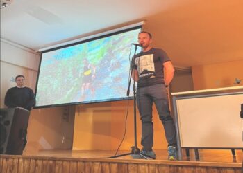 Το Μουσικό Σχολείο Σιάτιστας,  βράβευσε τον κορυφαίο Έλληνα αθλητή Δημήτρη Σελέτη