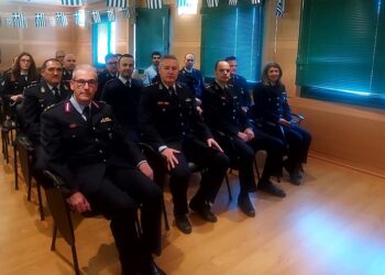 Εκφώνηση Πανηγυρικού λόγου στο πλαίσιο εορτασμού της Εθνικής Επετείου «28ης Οκτωβρίου 1940» στις έδρες των Διευθύνσεων Αστυνομίας της Γενικής Περιφερειακής Αστυνομικής Διεύθυνσης Δυτικής Μακεδονίας