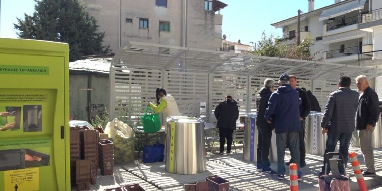 Ξεκινά η λειτουργία των Γωνιών Ανακύκλωσης με υπογειοποιημένους κάδους στον Δήμο Κοζάνης (Βίντεο+Φωτογραφίες)