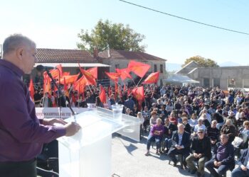 Με μεγάλη επιτυχία ολοκληρώθηκαν οι εκδηλώσεις της ΚΕ του ΚΚΕ για τα αποκαλυπτήρια μνημείων του ΔΣΕ στην περιοχή Φλώρινας και Καστοριάς