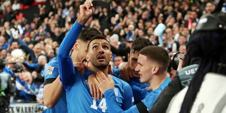 Nations League: Ιστορική νίκη για την Εθνική -Άλωσε το Γουέμπλεϊ