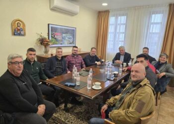 Συνάντηση του επικεφαλής Γιάννη Μητλιάγκα και υποψηφίων του συνδυασμού «Ανάπτυξης Επιμελητήριο» με τον Δήμαρχο Βοΐου κ. Χρήστο Ζευκλή