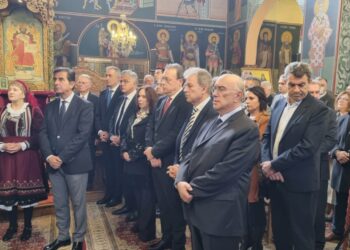 Ο ΥΜΑΘ Κωνσταντίνος Π. Γκιουλέκας στα Ελευθέρια της Σιάτιστας. Η Δοξολογία στον Ιερό Ναό Αγίου Δημητρίου Σιάτιστας. Βίντεο και φωτογραφίες