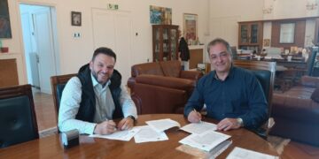 Δήμος Κοζάνης: Υπογραφή σύμβασης για επισκευή και συντήρηση δώματος 3ου Γυμνασίου Κοζάνης