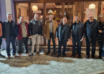 Στη Σιάτιστα ο υποψήφιος πρόεδρος του ΕΒΕ Κοζάνης Γιάννης Τερνενόπουλος