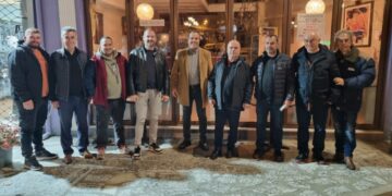 Στη Σιάτιστα ο υποψήφιος πρόεδρος του ΕΒΕ Κοζάνης Γιάννης Τερνενόπουλος