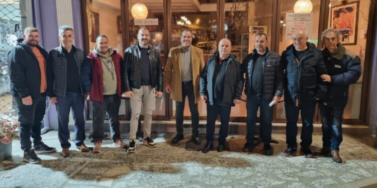 Στη Σιάτιστα ο υποψήφιος πρόεδρος του ΕΒΕ Κοζάνης Γιάννης Τερνενόπουλος