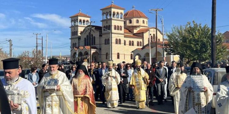 Ἀρχιερατικὸ Συλλείτουργο γιὰ τὸν συμπολιοῦχο τοῦ Ἄργους Ὀρεστικοῦ