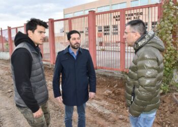 Δήμος Κοζάνης: Σε εξέλιξη το έργο ανάπλασης του εξωτερικού χώρου του Κλειστού Γυμναστηρίου Λευκόβρυσης (Βίντεο+Φωτογραφίες)