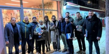 Στα εμπορικά καταστήματα της Πτολεμαΐδας ο Γιώργος Παντελίδης