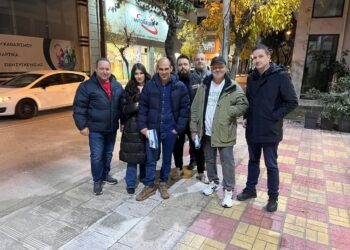 Σε καταστήματα της Κοζάνης ο Γιώργος Παντελίδης