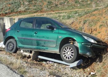 Σιάτιστα: Τροχαίο στο δρόμο προς Αγία Κυριακή