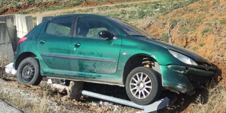 Σιάτιστα: Τροχαίο στο δρόμο προς Αγία Κυριακή