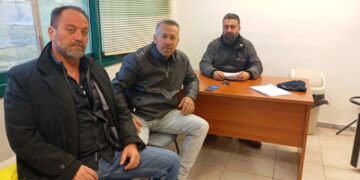 ο βουλευτής του ΚΚΕ Στολτίδης Λεωνίδας, στον ΑΗΣ Μελίτης