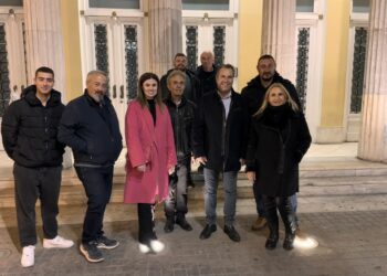 Γιάννης Τερνενόπουλος “υπόσχεση και αφοσίωση στον μικρό ελεύθερο επαγγελματία”. Επαφές με εμπόρους της Κοζάνης το βράδυ της Πέμπτης