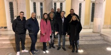 Γιάννης Τερνενόπουλος “υπόσχεση και αφοσίωση στον μικρό ελεύθερο επαγγελματία”. Επαφές με εμπόρους της Κοζάνης το βράδυ της Πέμπτης