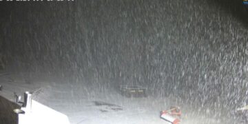 Πολύ χιόνι στο Πισοδέρι. Δείτε ζωντανά