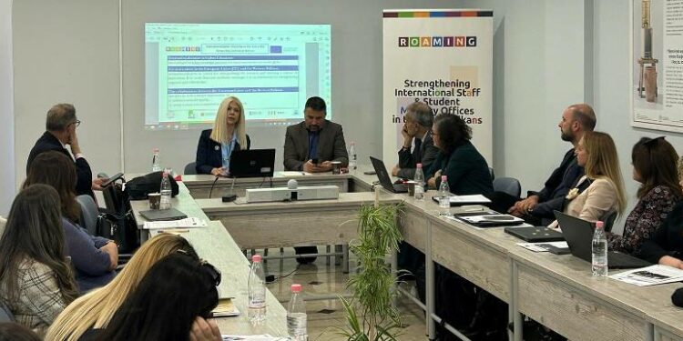 Ολοκλήρωση των εργασιών του τελικού Συνεδρίου, στο πλαίσιο ολοκλήρωσης του έργου “Strengthening International Staff & Student Mobility Offices in the West Balkans- ROAMING”